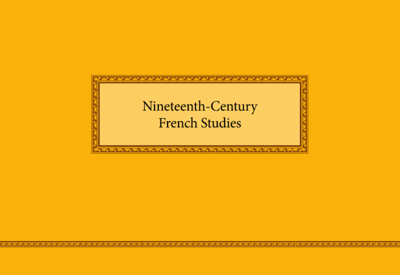 Nineteenth-Century French Studies vol. 49, n° 1–2