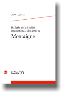 Bulletin de la Société internationale des amis de Montaigne,  n° 72 (varia)