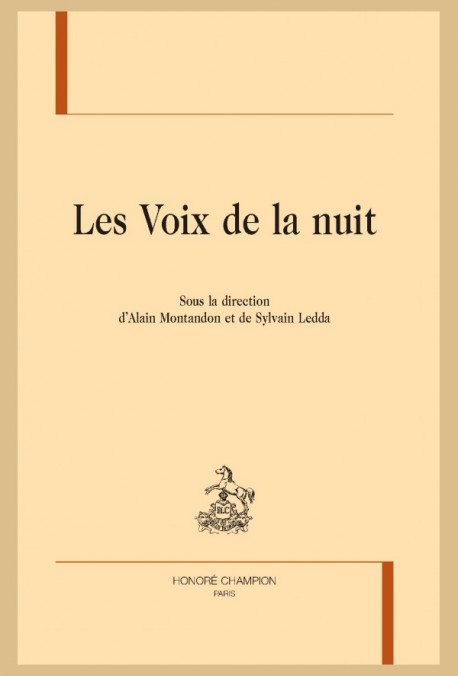 A. Montandon, S. Ledda (dir.), Les Voix de la nuit