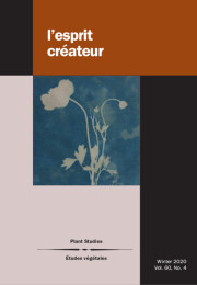 L'Esprit créateur, vol. 60-4: