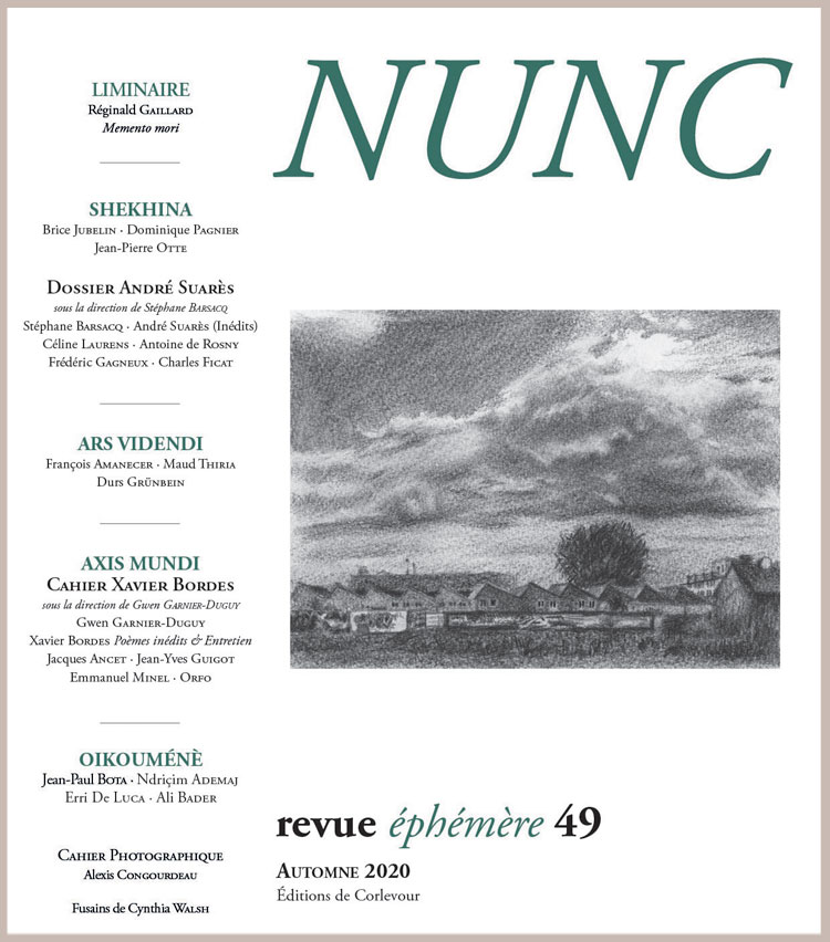 Revue NUNC, n°49