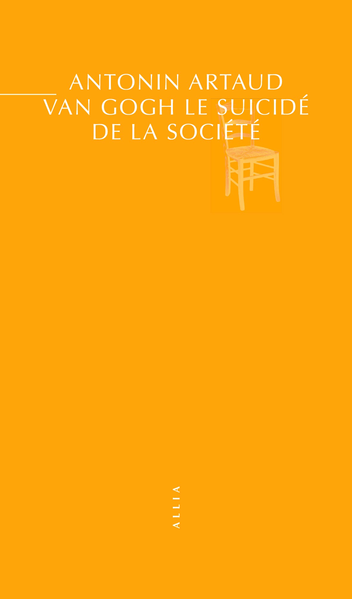 A. Artaud, Van Gogh le suicidé de la société