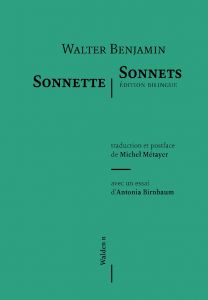 W. Benjamin, Sonnette / Sonnets