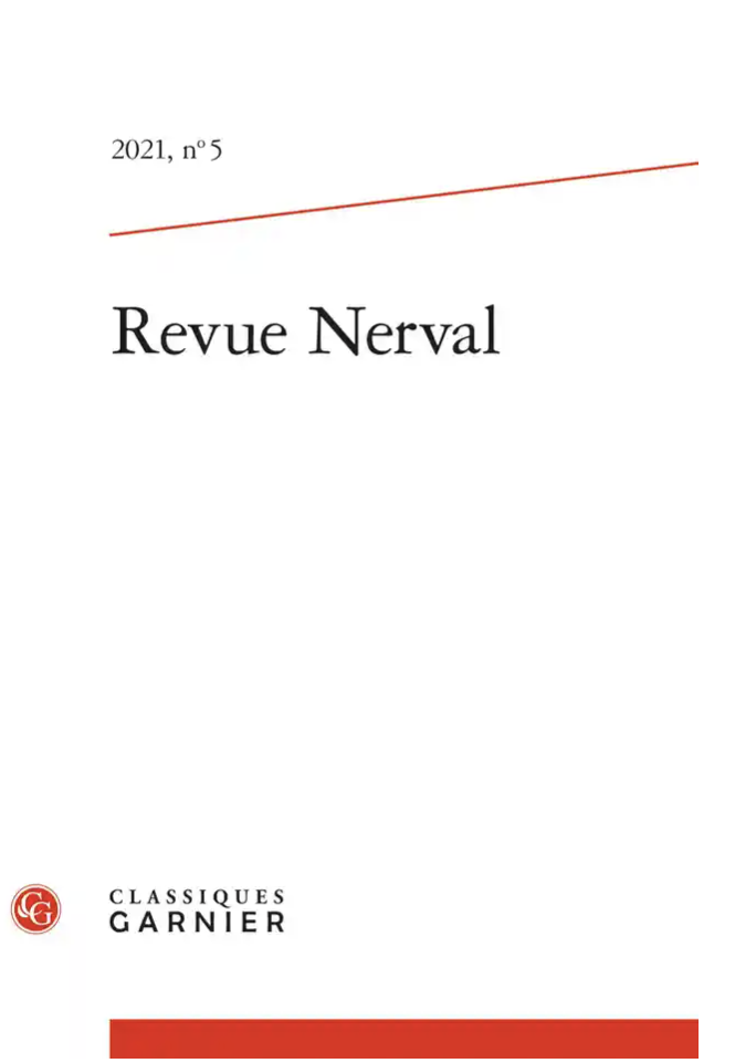 Revue Nerval, n°5, 2021 (dir. J.-N. Illouz, H. Scepi)