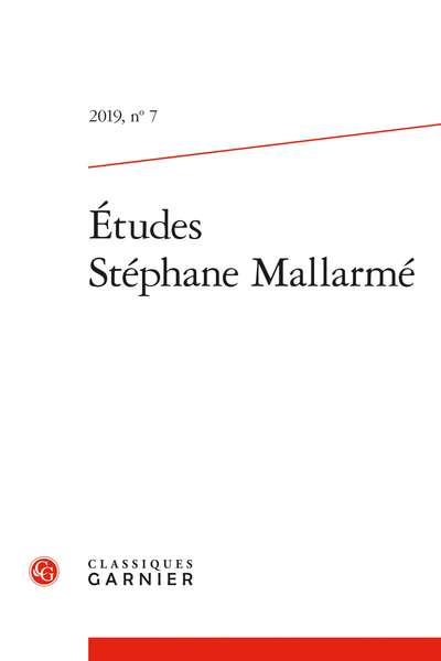 Études Stéphane Mallarmé, n° 7