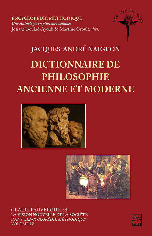 J.-A. Naigeon, Dictionnaire de philosophie ancienne et moderne