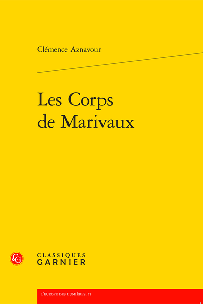 C. Aznavour, Les Corps de Marivaux