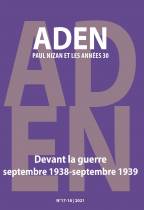 Aden. Paul Nizan et les années trente, n° 17-18: 