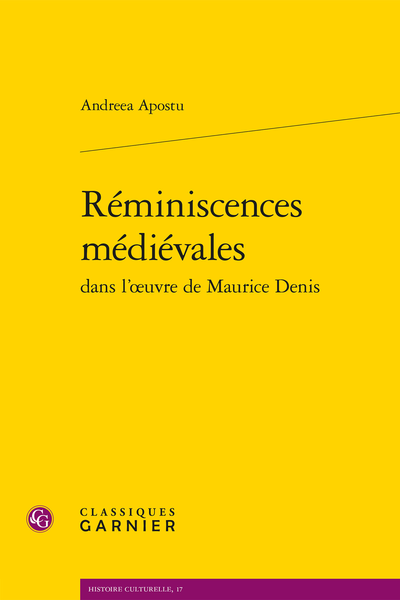 A. Apostu, Réminiscences médiévales dans l’œuvre de Maurice Denis