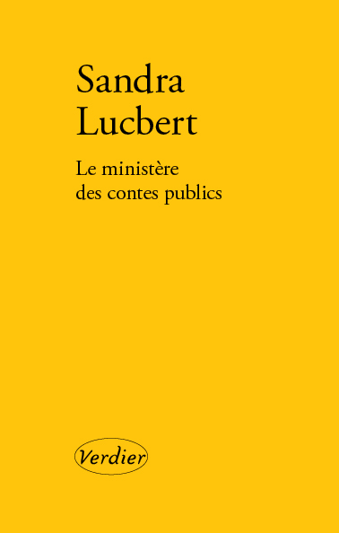 S. Lucbert, Le Ministère des contes publics