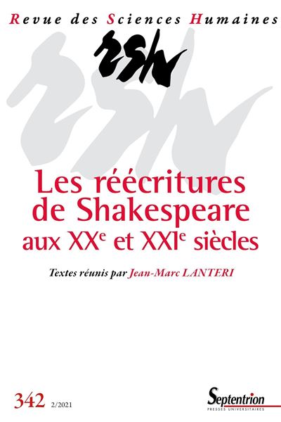 Revue des Sciences humaines, n° 342, avril-juin 2021: 