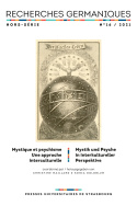 Recherches germaniques hors-série n° 16/2021 :