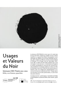 Usages et valeurs du noir