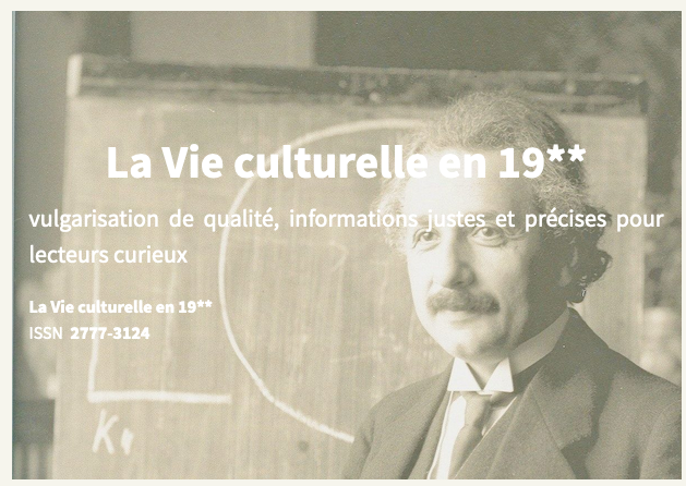 La Vie culturelle en 1925