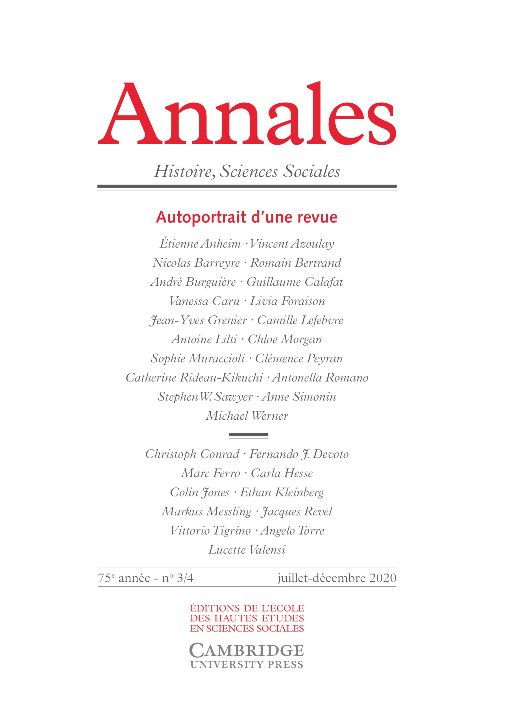 Les Annales, 2020, 3-4: