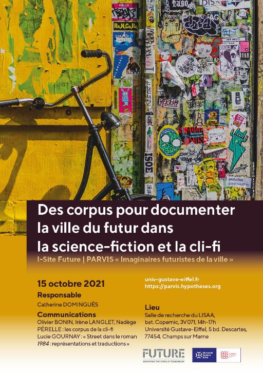 Des corpus pour documenter la ville du futur dans la science-fiction et la cli-fi