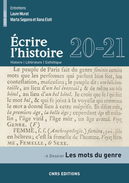 Écrire l’histoire 20-21 : 