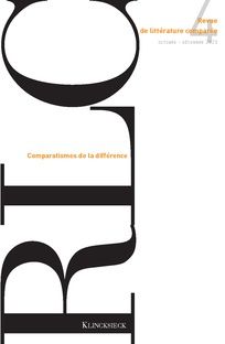 Revue de littérature comparée 2020/4 (n° 376),