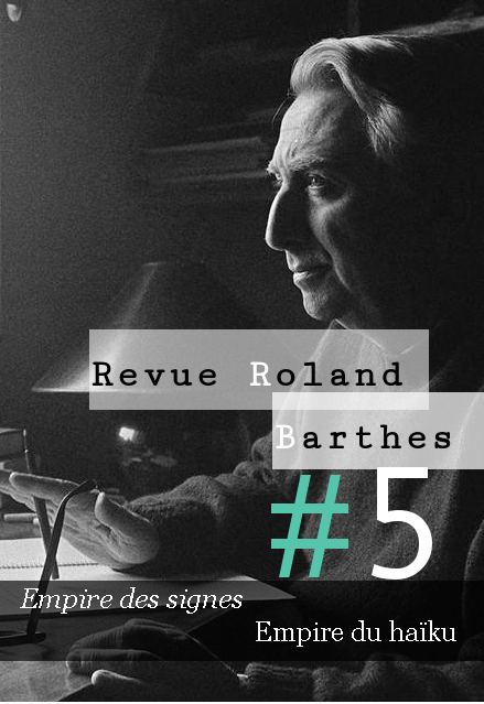 Revue Roland Barthes n°5 : 