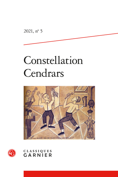 Constellation Cendrars - 2021, n° 5 varia :