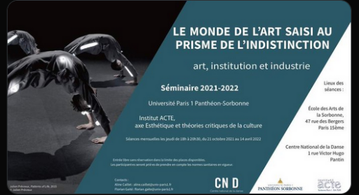 Le monde de l’art saisi au prisme de l’indistinction : art, institution & industrie