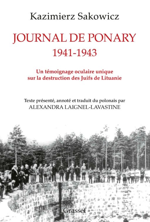 Kazimierz Sakowicz, Journal de Ponary 1941-1943