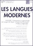 Les Langues modernes, n° 3/2022 : Varia – jeunes chercheurs et jeunes chercheuses