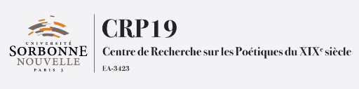 Séminaire des doctorants du CRP19 (Sorbonne nouvelle). 2e séance