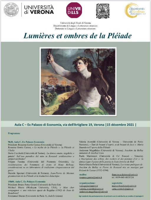 Lumières et ombres de la Pléiade (Vérone, Italie)