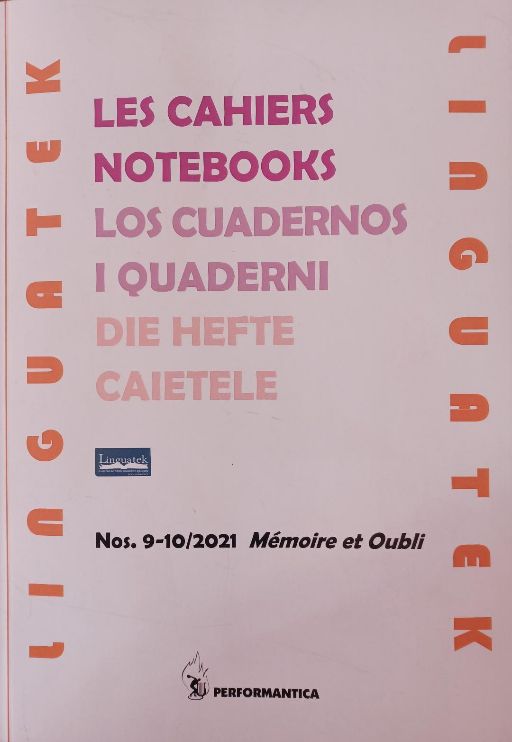 Les Cahiers Linguatek n°9-10, 2021 :