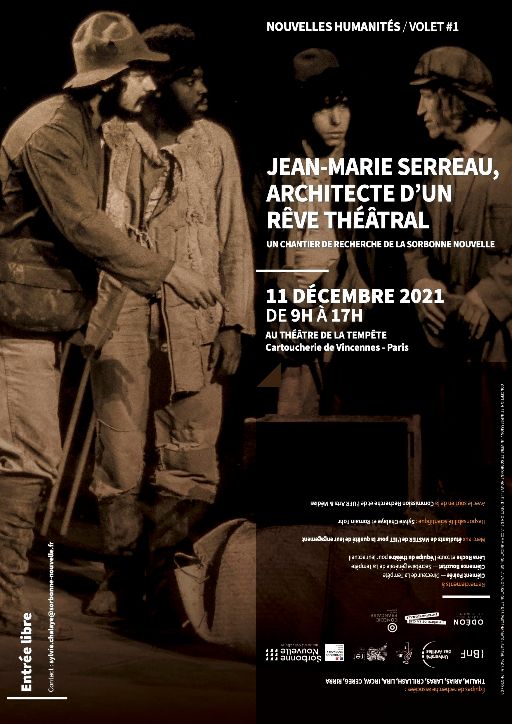 Jean-Marie Serreau, architecte d'un rêve théâtral (Vincennes, Théâtre de la Tempête)
