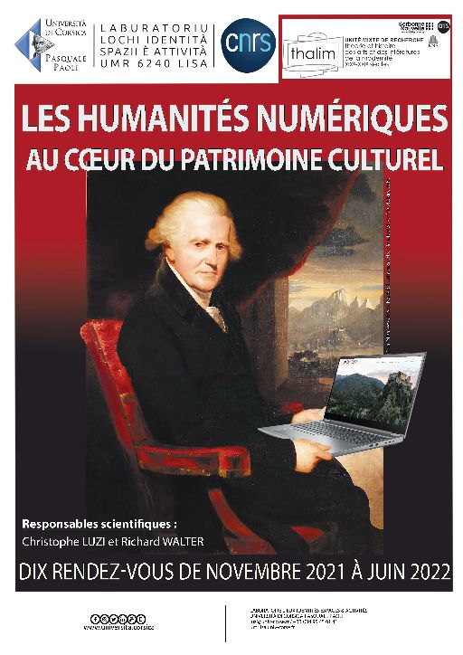 Cycle de séminaires – Les Humanités numériques au cœur de la gestion du patrimoine culturel