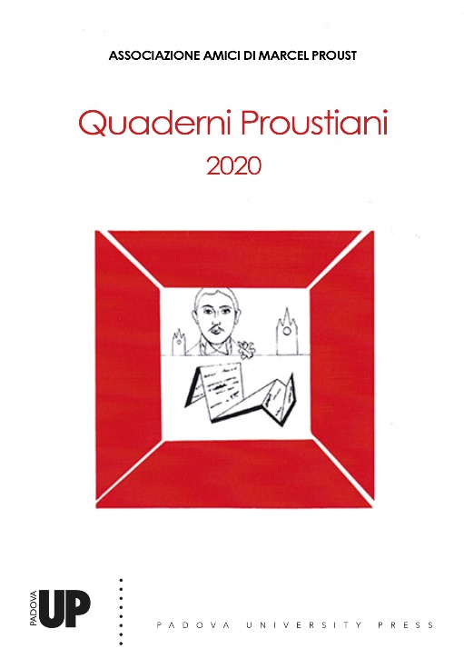 Quaderni Proustiani - Vol. 15, No. 1 (November, 2021) :