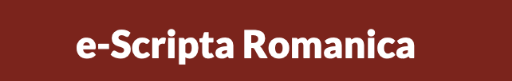 Numéro 10 de la revue e-Scripta Romanica