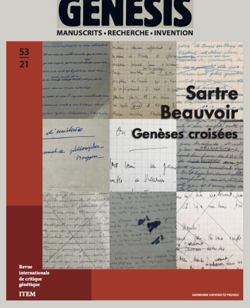 Sartre-Beauvoir : genèses croisées (Genesis, n° 53)