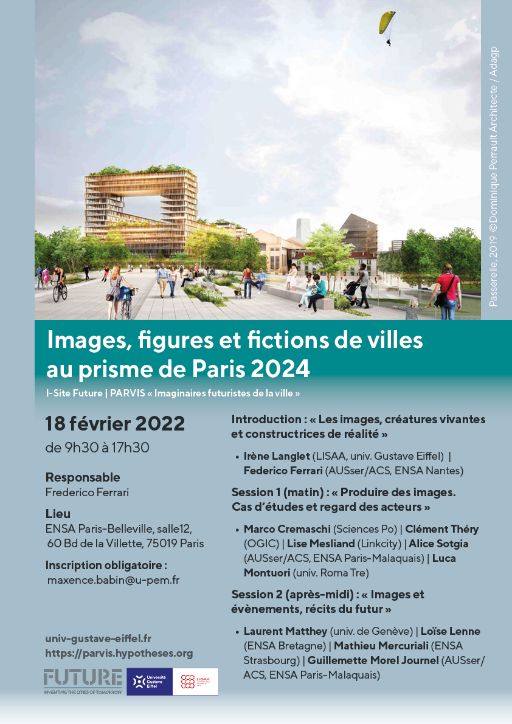 Images, figures & fictions de villes au prisme de Paris 2024