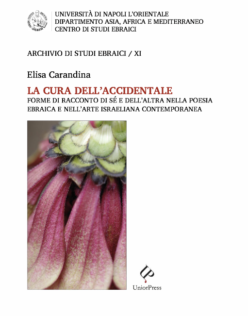 Elisa Carandina, La cura dell'accidentale: Forme di racconto di sé e dell'altra nella poesia ebraica e nell'arte israeliana contemporanea