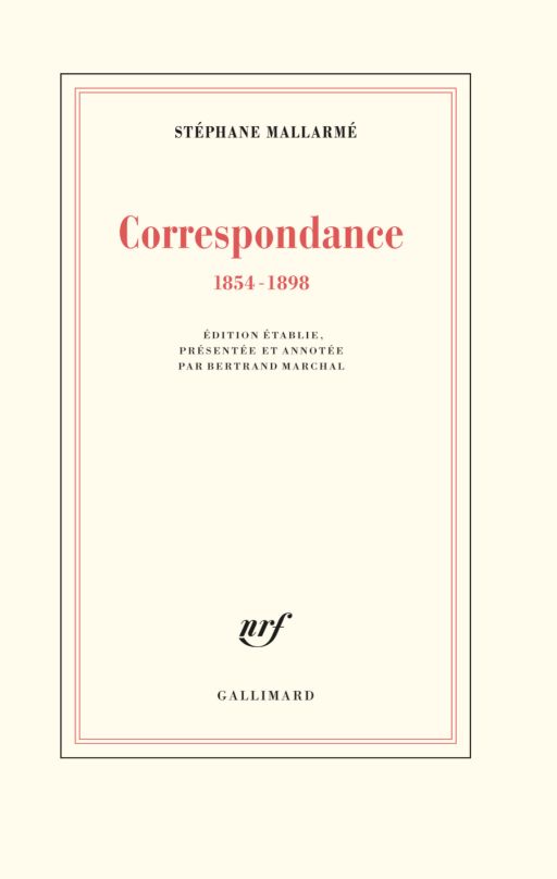 Mallarmé, correspondance et genèse à l'ITEM (CNRS-ENS). Conférence de B. Marchal (ITEM, ENS Paris)