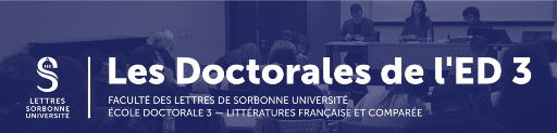 Métamorphoses : le corps dans tous ses états (Doctorales, Sorbonne Université)