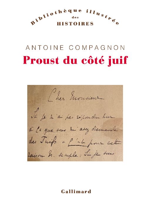 Antoine Compagnon, Proust du côté juif