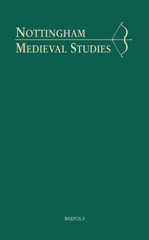 Nottingham Medieval Studies 64/2020: