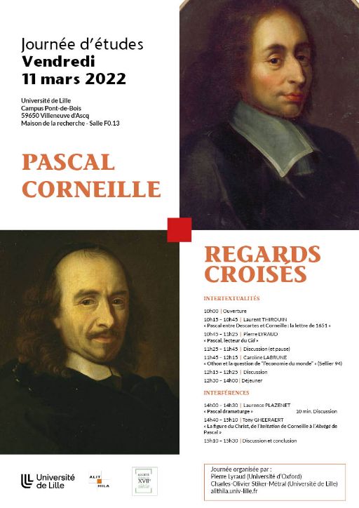 Pascal/Corneille. Regards croisés (Lille)