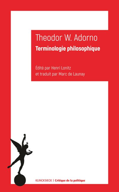 Theodor Wiesengrund Adorno, Terminologie philosophique I et II