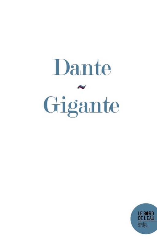 Claudio Gigante, Dante et le mythe de l'éternité de l'homme. Le septième chant du Paradis