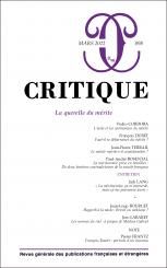 Critique n° 898 : La Querelle du mérite