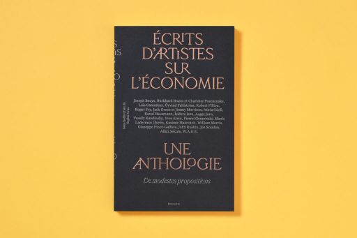 S. Cras (dir), Ecrits d'artistes sur l'économie : une anthologie de modestes propositions