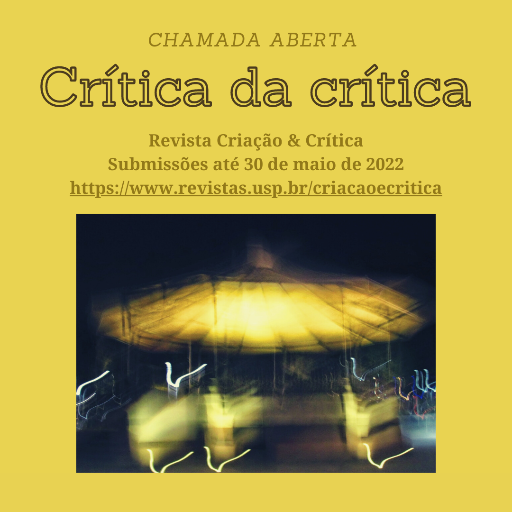 La critique de la critique (Revue Criação & Crítica)