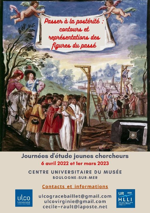 Journée d’Étude Jeunes Chercheurs « Passer à la postérité : contours et représentations des figures du passé » (Boulogne)