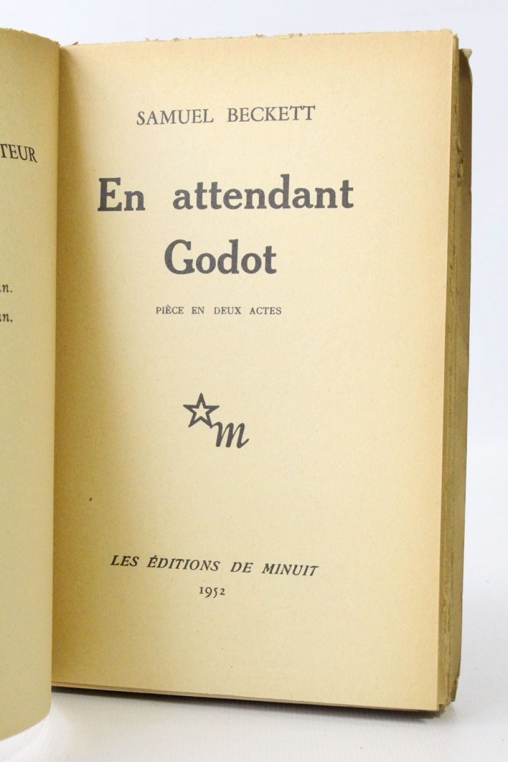 L’Innommable et En attendant Godot 70 ans : toujours d’actualité ? / The Unnameable and Waiting for Godot 70 years: Milestones – Still ? 