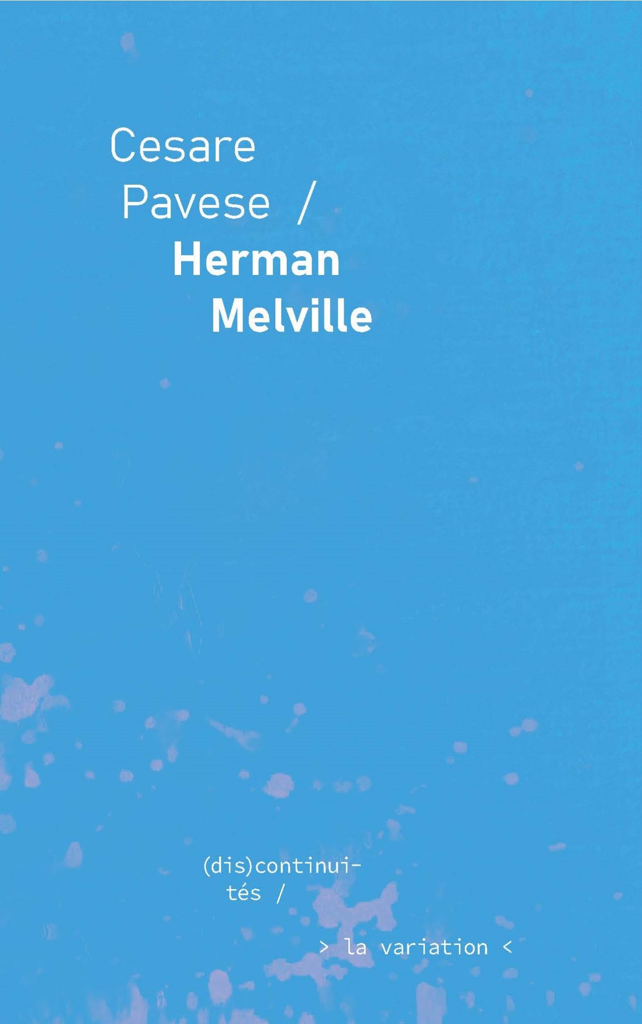 Cesare Pavese, Herman Melville